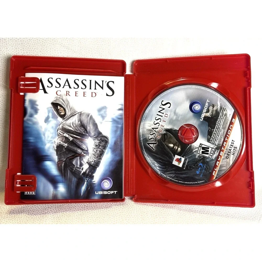 Lot 4 Sony Playstation 3 PS3 Assassins Creed, II, III, and Black Flag